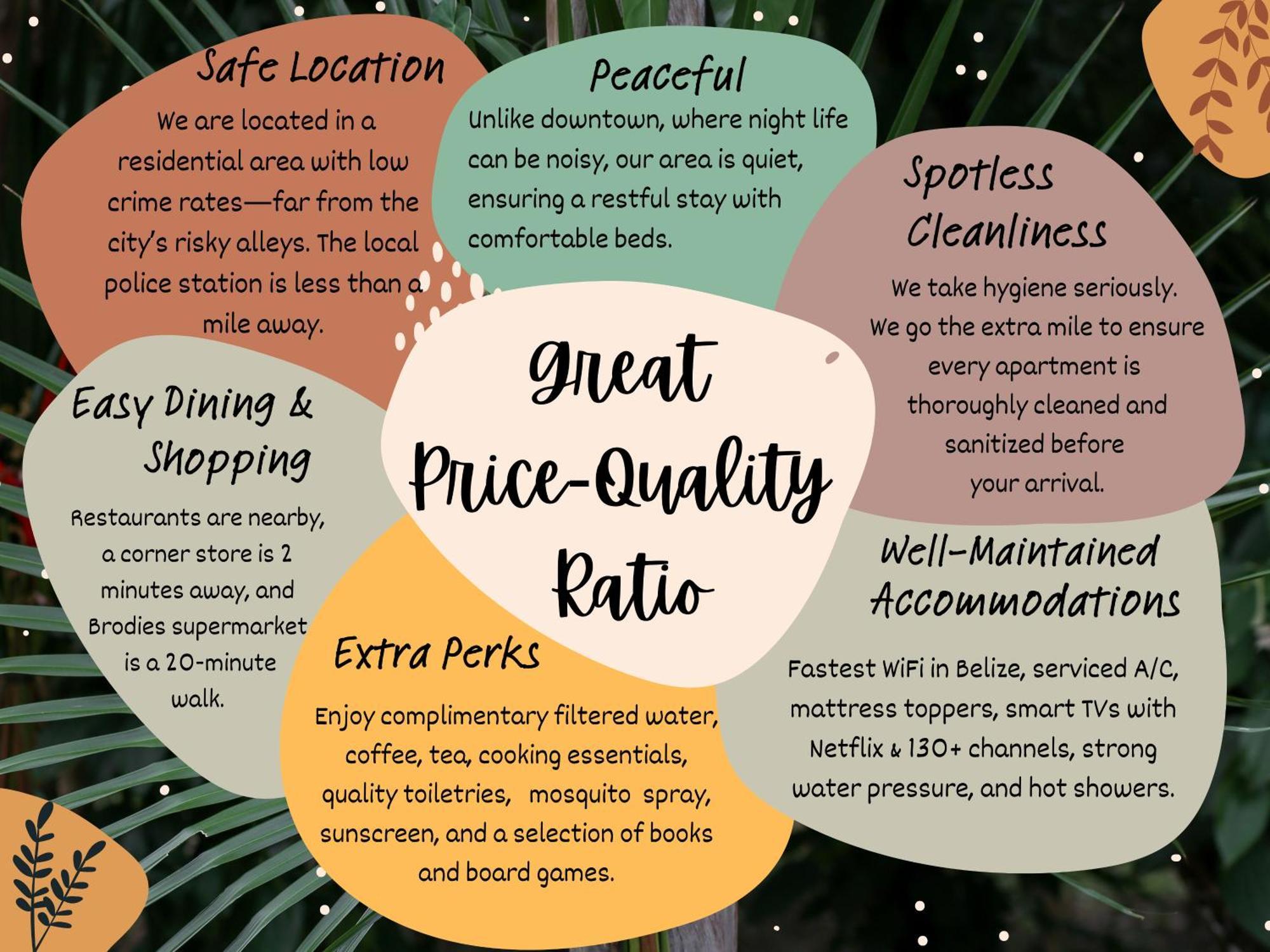 Stylish Apartments Near Best Western Hotel Belize City Exterior foto